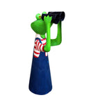 Gartenfigur Frosch mit Fernglas