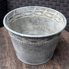 Blumenkübel Zink D24,5cm
