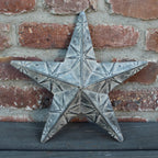 Metallstern Zink zum Aufhängen 30 cm