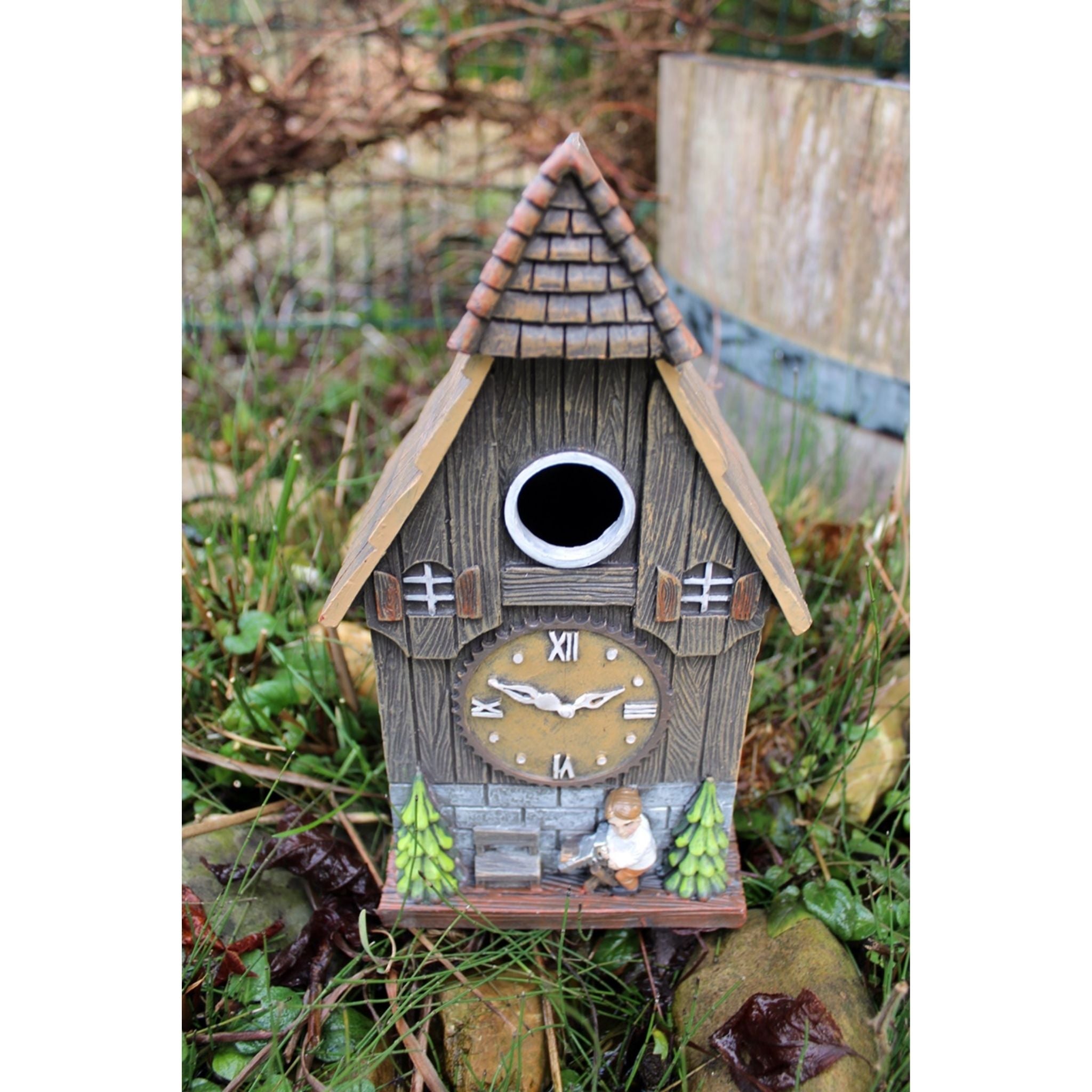 Vogelhaus Nistkasten Kuckucksuhr