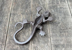 Gusseisen Gartenfigur Eidechse
