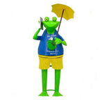 Lustiger Frosch mit Schirm