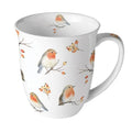 Tasse Rotkehlchen Familie Landhausstil 0,4L