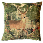 Gobelin Kissen Hirsch rechts Country Landhaus