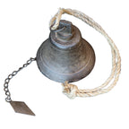 Schiffsglocke Türglocke aus Eisen antikbraun 15 cm