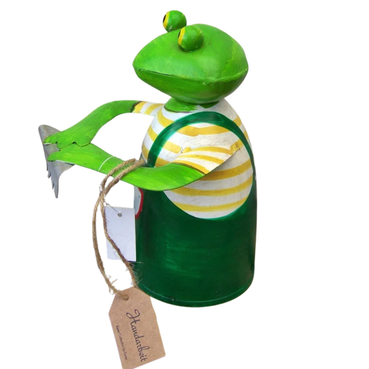 Zaunhocker Frosch mit Rechen