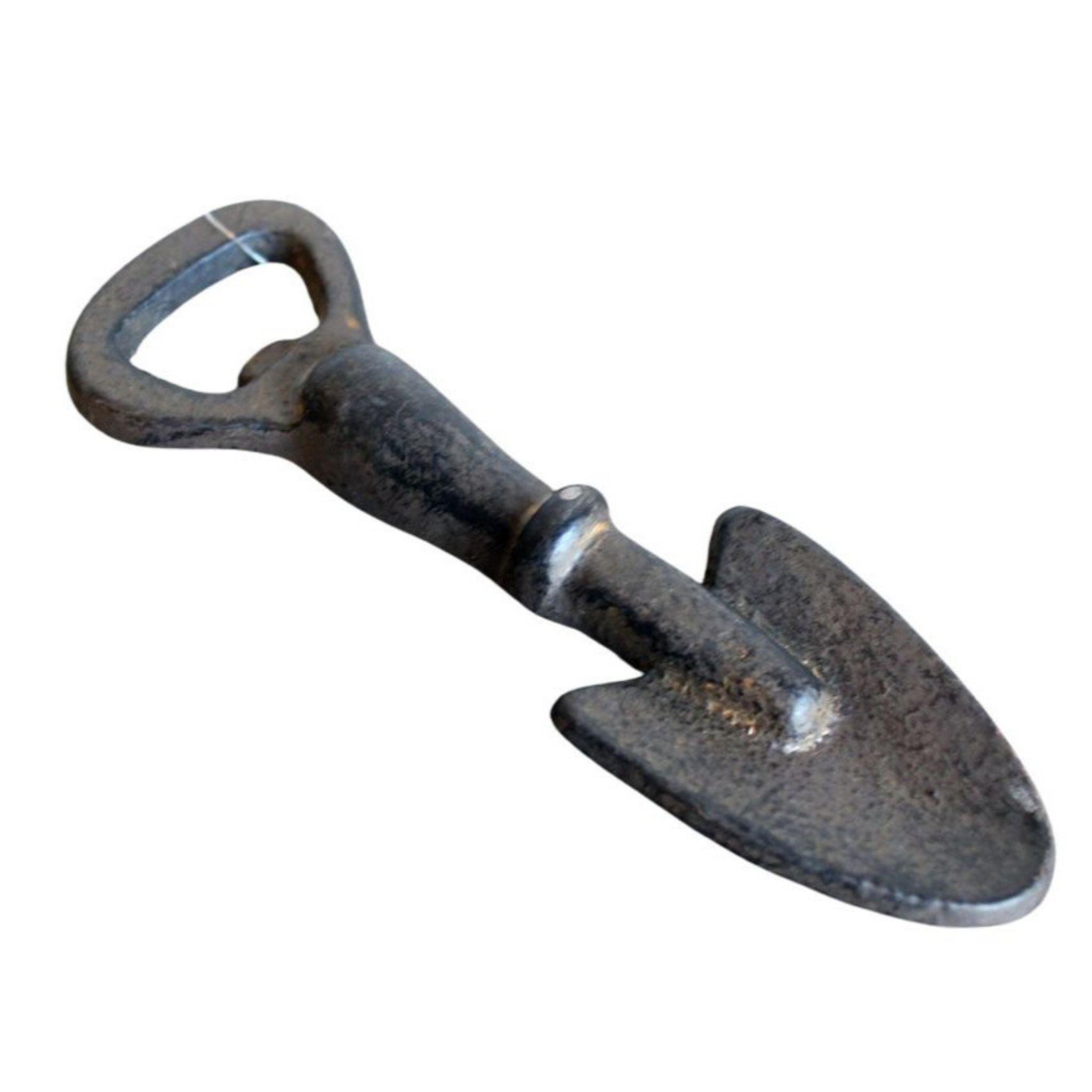Flaschenöffner Schaufel Gusseisen antikbraun L14cm