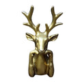 Dekofigur Hirsch gold Antikstil H20cm