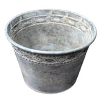 Blumenkübel Zink D24,5cm