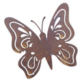 Gartenstecker Schmetterling Edelrost L