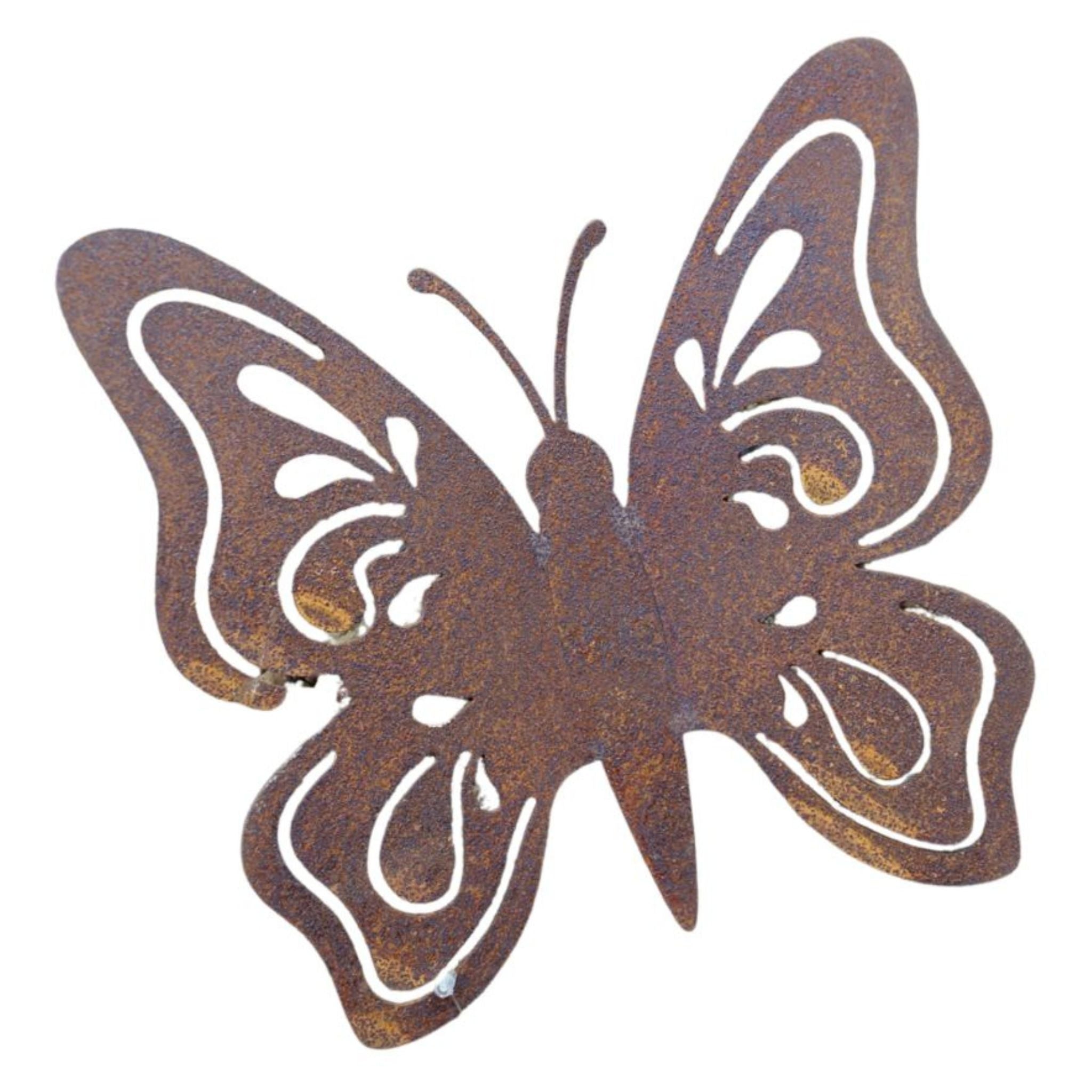 Gartenstecker Schmetterling Edelrost L