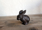 Dekofigur Hase hoppelnd