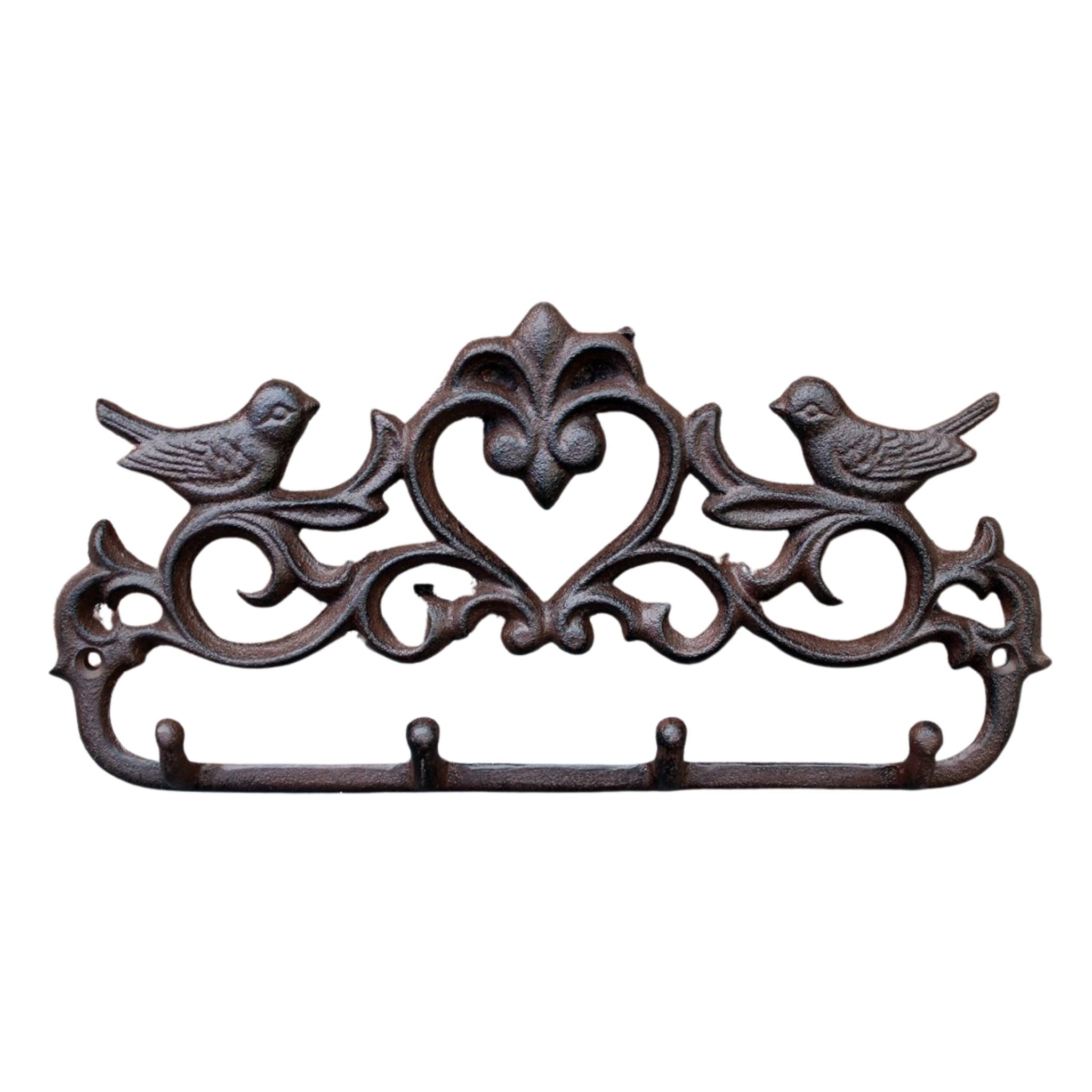 Wandhaken Garderobe Vogel frz Lilie