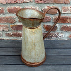 Deko Wasserkrug Zink/Rost Dekokanne Nostalgie