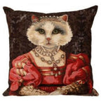 Gobelin Kissen Katzen Portrait III 45x45cm