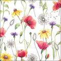 Geschirrtuch Mohnwiese Landhausstil 50x70cm