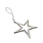 Christbaumschmuck Stern gold zum Aufhängen 9,5 cm