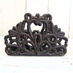 Serviettenhalter Ornament antikbraun Nostalgie