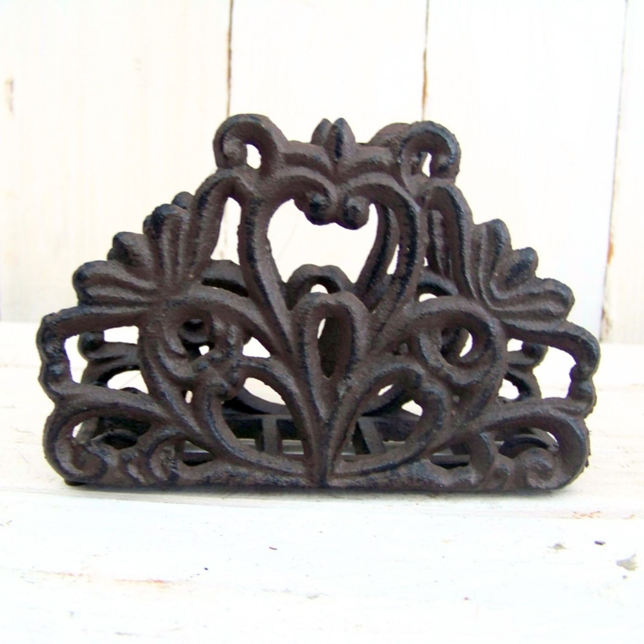Serviettenhalter Ornament antikbraun Nostalgie