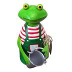 Zaunhocker Frosch mit Eimer