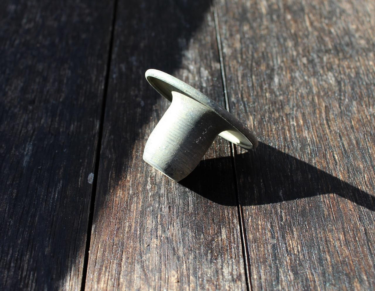 Kerzenstecker Zink für Stabkerzen D 5 cm