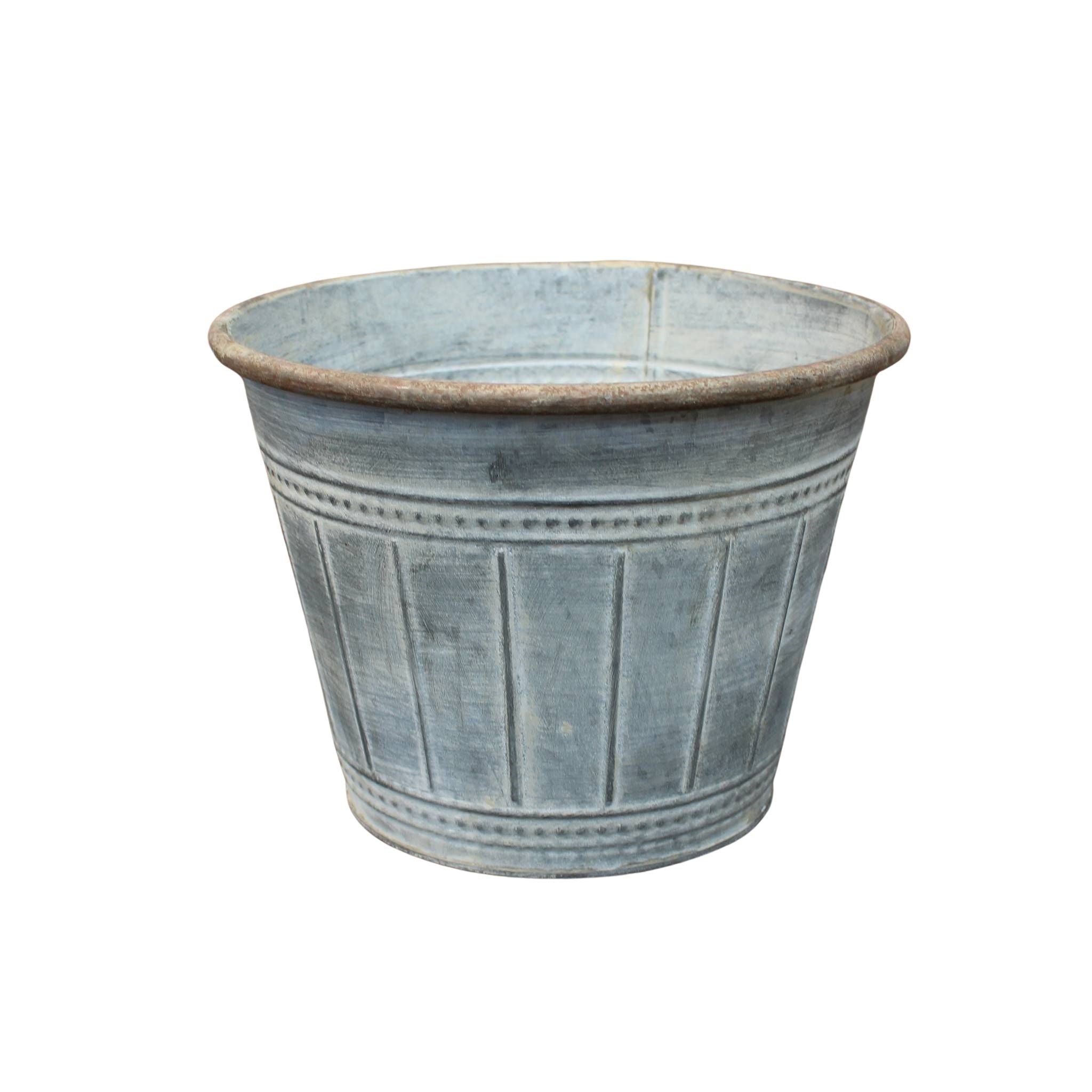 Pflanztopf Zink Nostalgie-Stil 16,5 cm