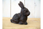 Gartenfigur Hase Gusseisen