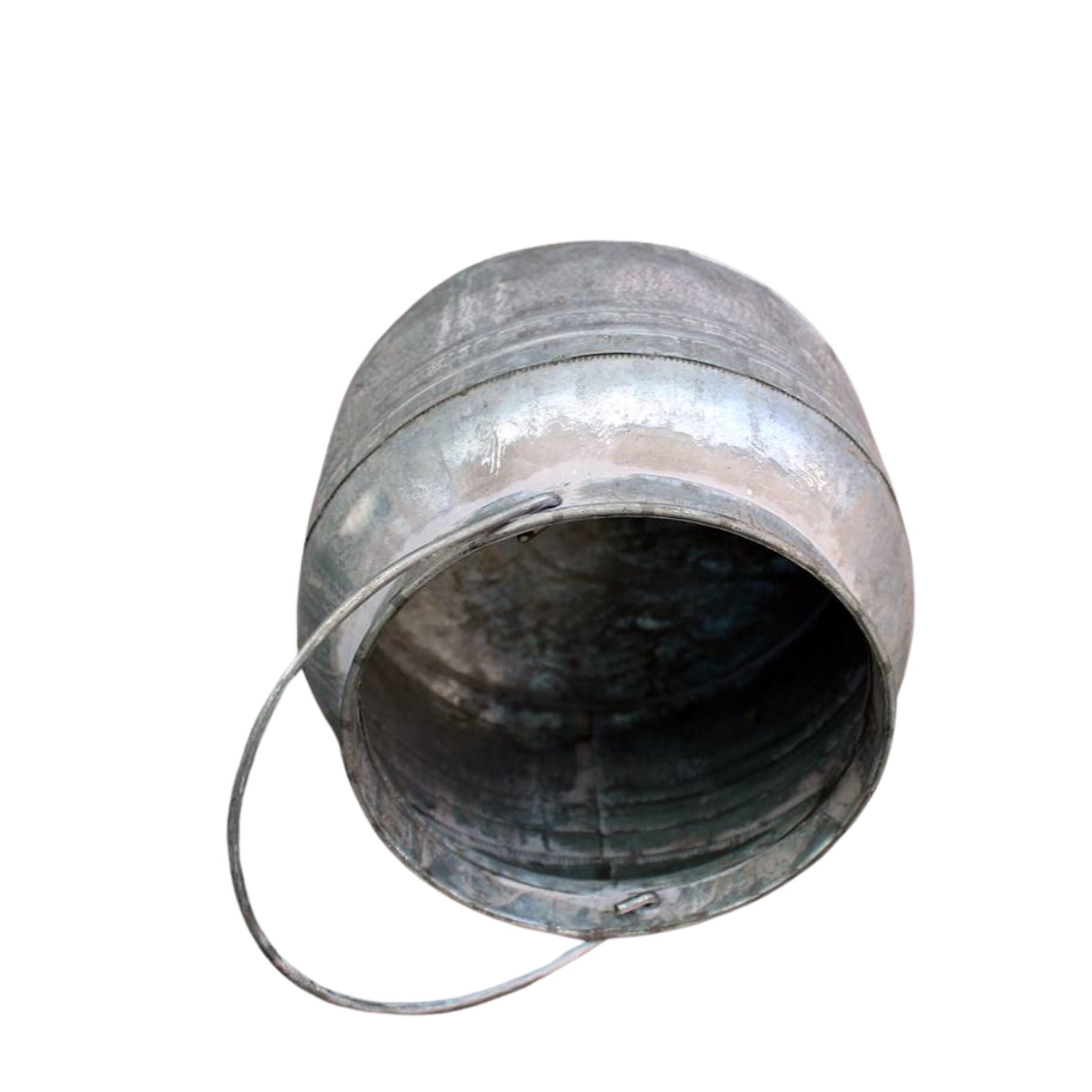 Pflanztopf Zink mit Henkel