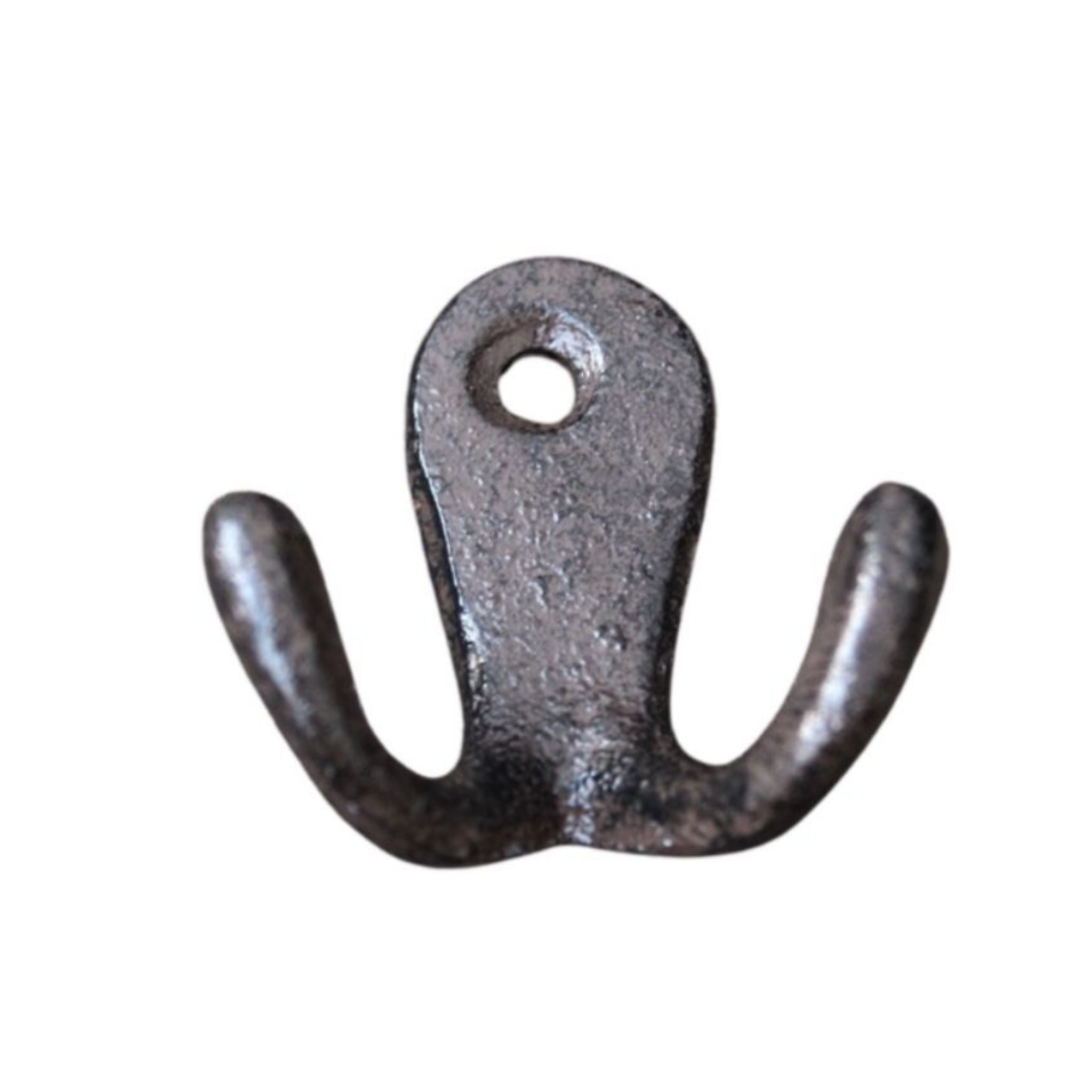 Doppel Wandhaken Gusseisen klein