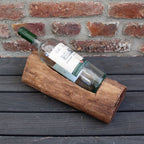 Holz Weinflaschenhalter Ast Tischdeko Aufbewahrung