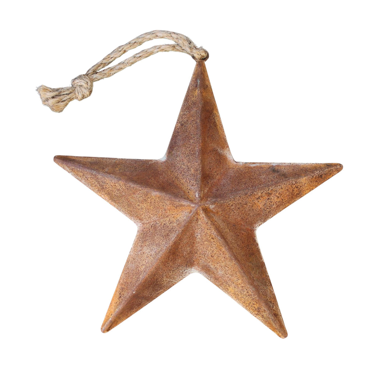 Roststern zum Aufhängen mit Kordel D 20 cm