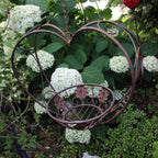 Blumenampel Herz