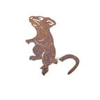 Gartenstecker Maus Edelrost