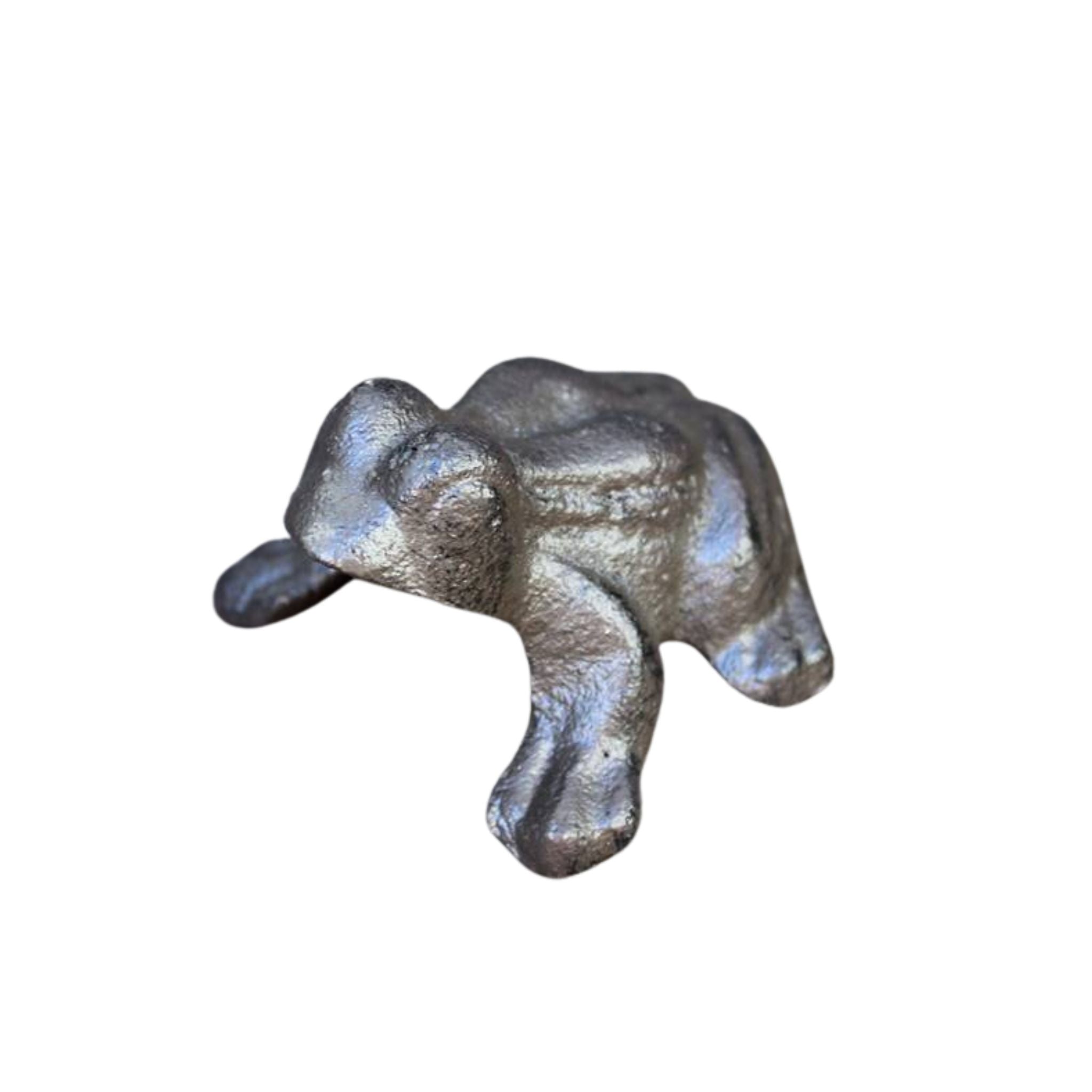 Gartenfigur Frosch Gusseisen Mini