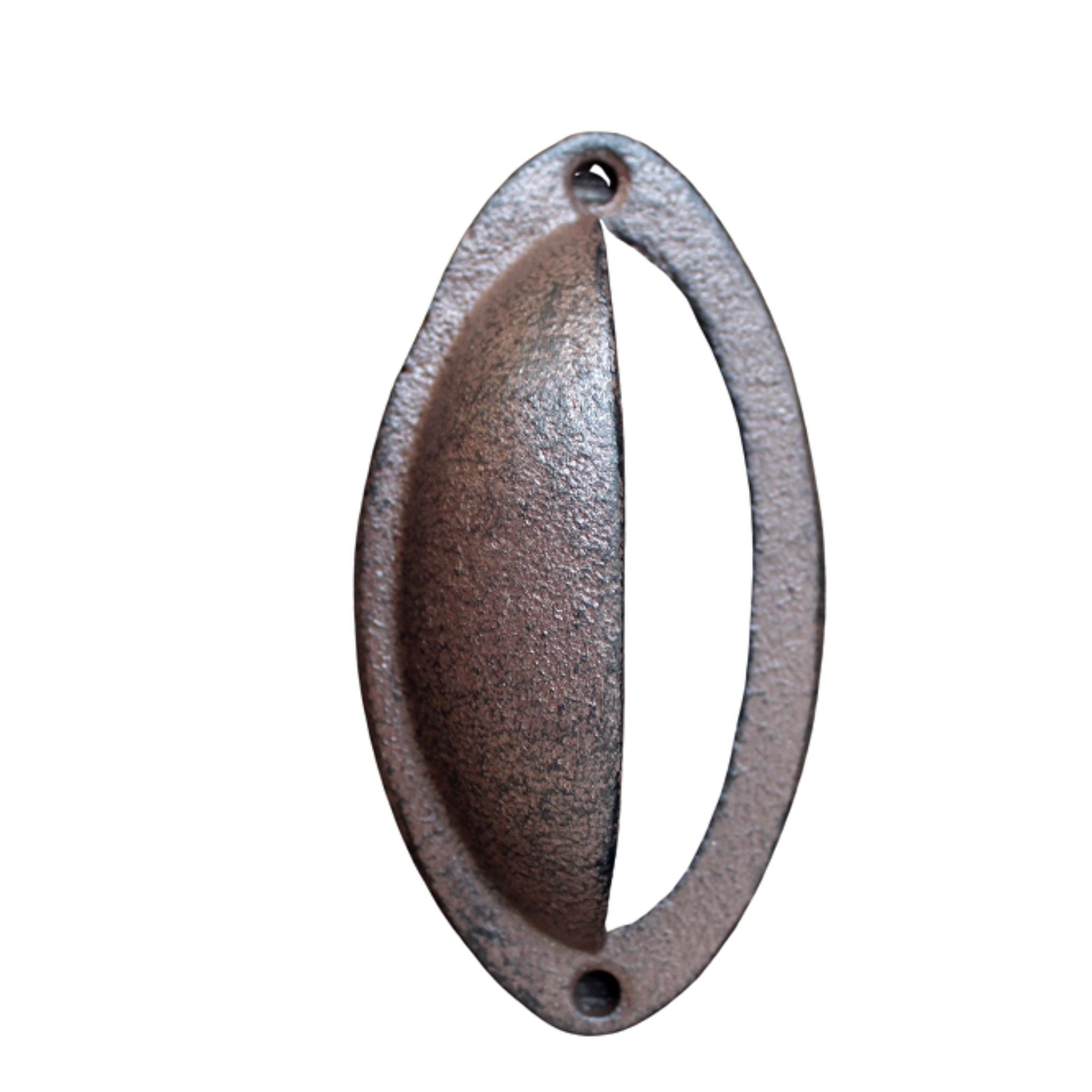 Schubladengriff oval Gusseisen