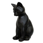 Dekofigur Katze Sitzend Vintage Look 21cm