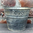 Blumenübertopf Ornament