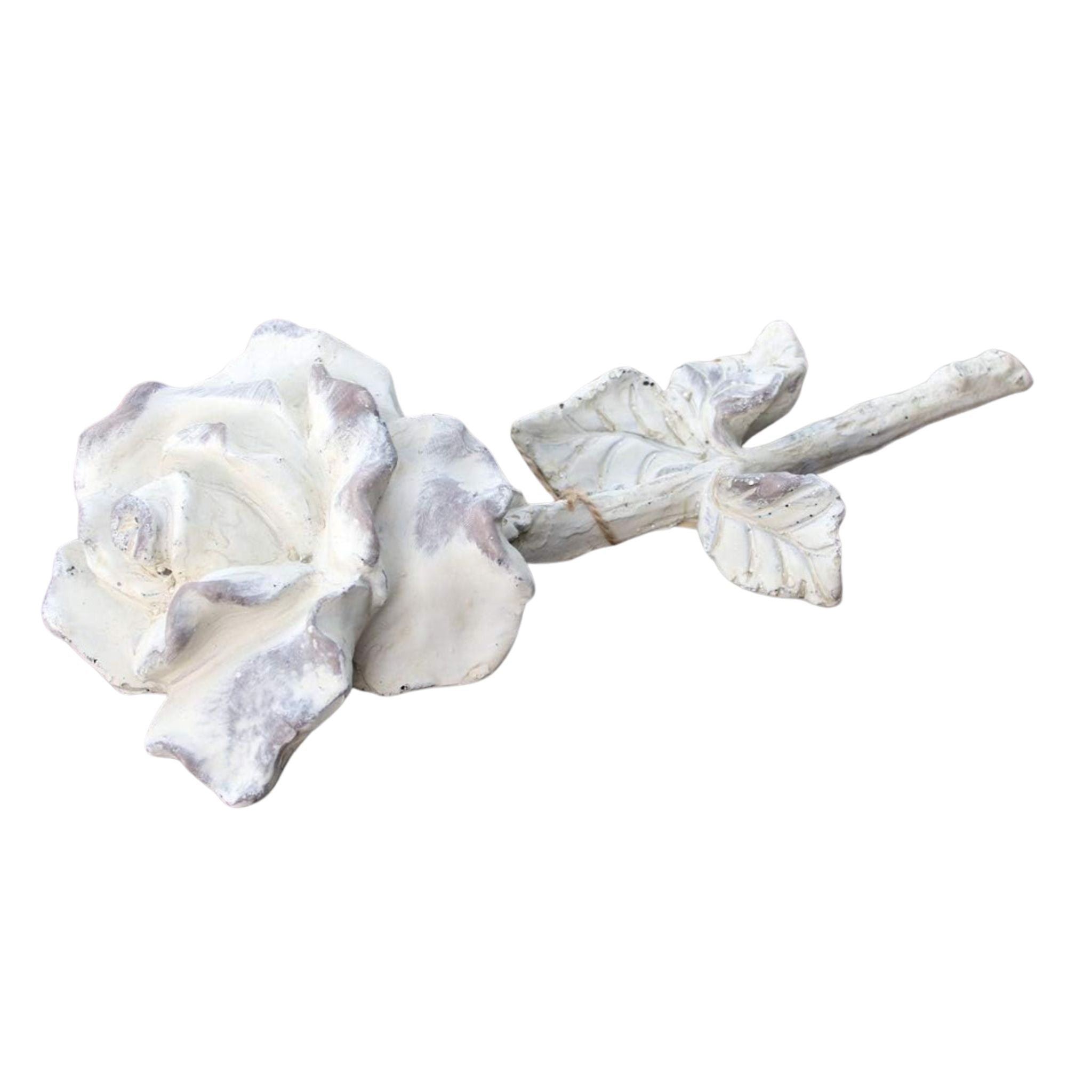 Deko Liegende Rose groß 33cm