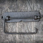 Toilettenpapierhalter antikbraun Gusseisen Landhausstil