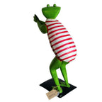 Gartenfigur Frosch Badeanzug