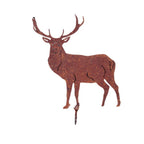 Gartenstecker Hirsch Edelrost