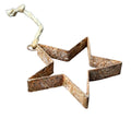 Christbaumschmuck Rost Stern D10cm