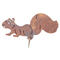Gartenstecker Eichhörnchen laufend