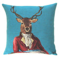 Gobelin Kissen Fabfunky Hirsch Dekokissen Sofa