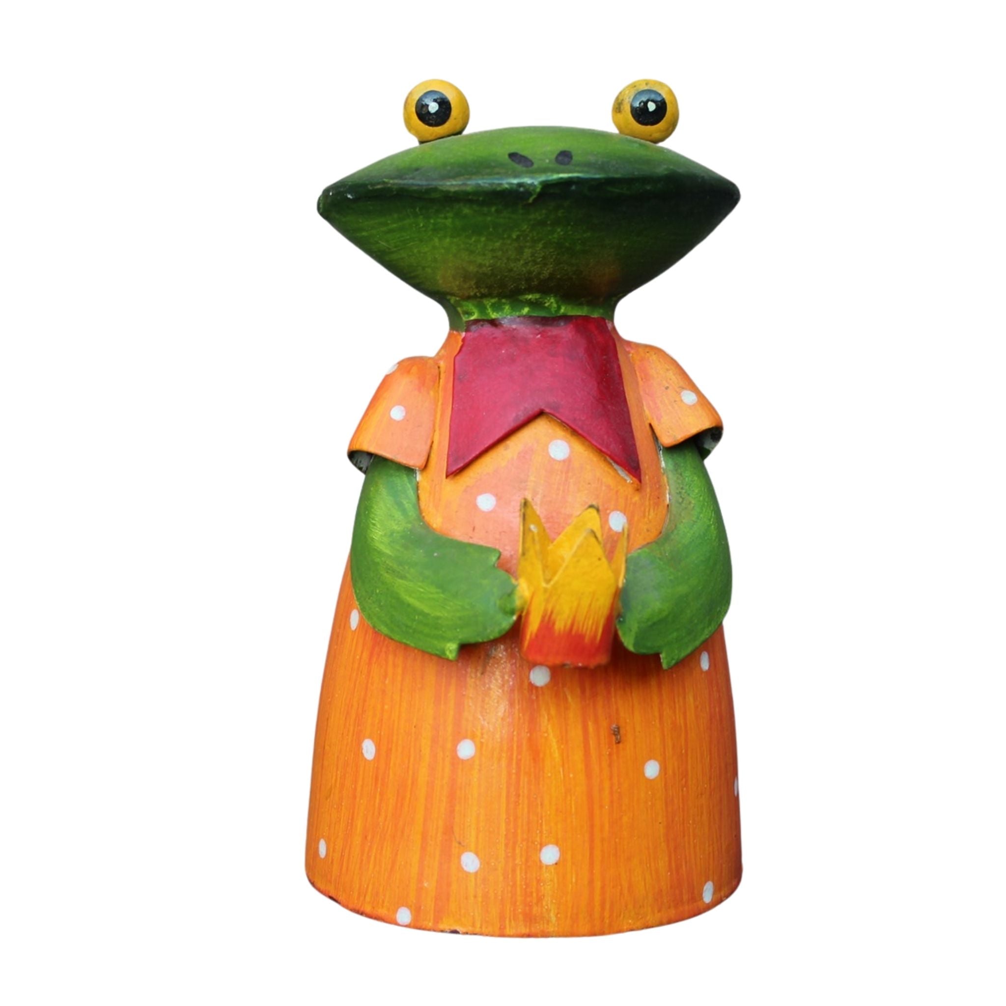 Zaunhocker Frau Frosch Krone