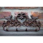 Wandhaken Garderobe Vogel frz Lilie