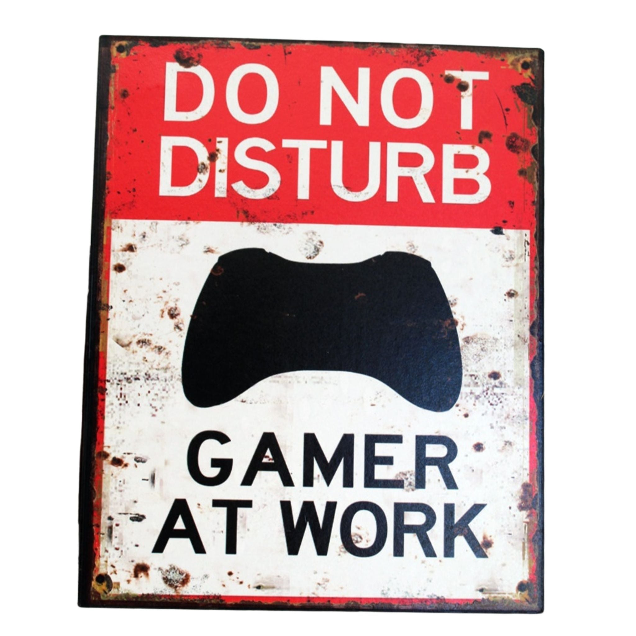 Blechschild Do not disturb - Gamer