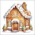 20 Servietten Lebkuchenhaus 33 x 33 cm