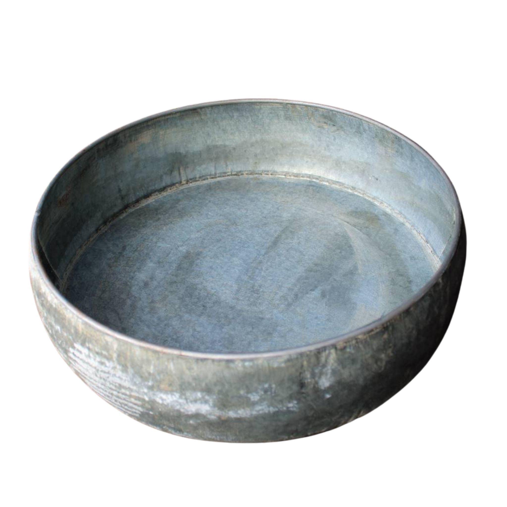 Pflanzschale Metall rund D35cm