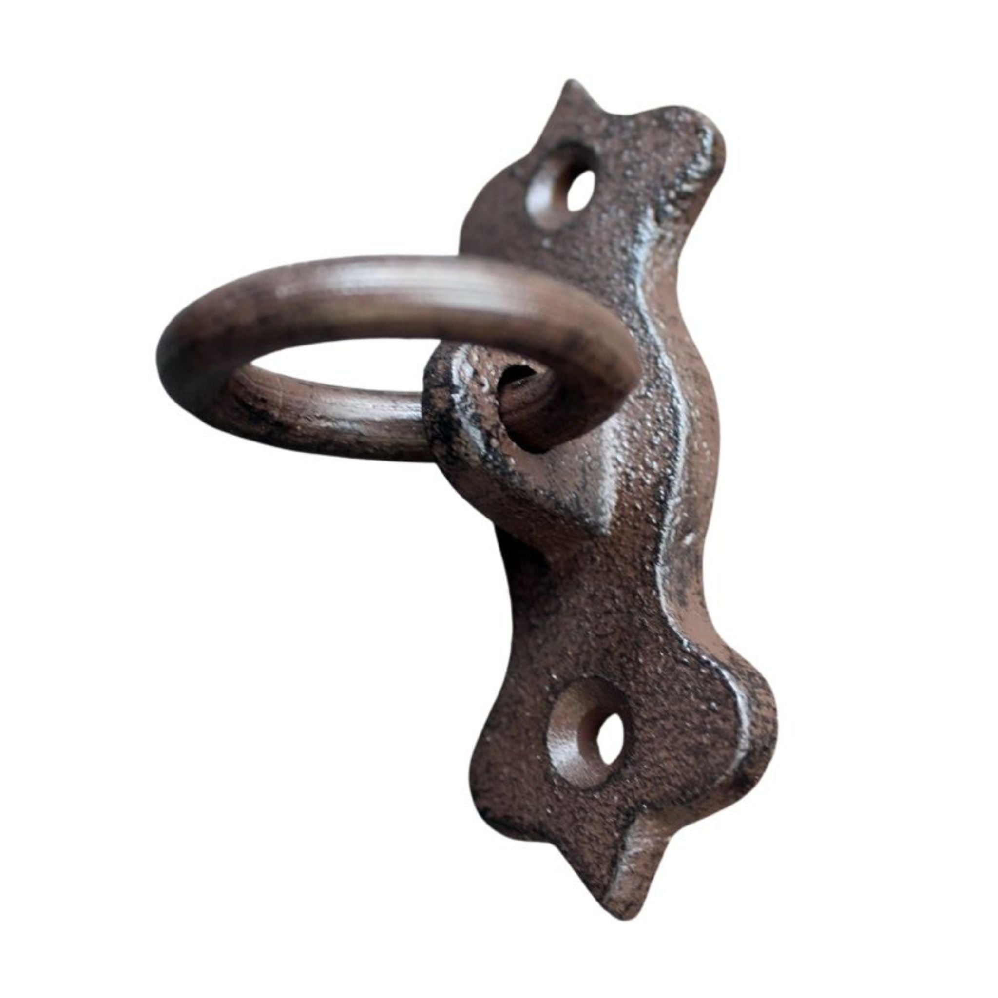 Ringgriff Gusseisen antikbraun